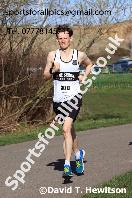 Senior Mens 2026 NECAA Royal Signals Road Relays, Hetton Lyons Country Park, Hetton le Hole. Photo: David T. Hewitson/Sports for All Pics